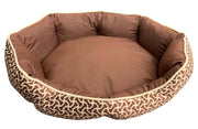 Mink Tufted Euro Cuddler Bed For Dogs & Cats