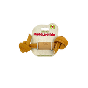 Huggle-Hide® Natural Leather Bone Dog Toy, 3 Pack