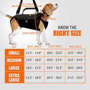 NeoAlly 5-in-1 Sturdy Dog Lift Harness Full Body Support - Pristine Pet Supply