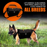 NeoAlly 5-in-1 Sturdy Dog Lift Harness Full Body Support - Pristine Pet Supply