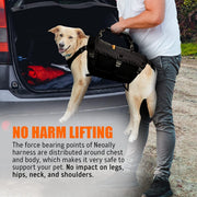 NeoAlly 5-in-1 Sturdy Dog Lift Harness Full Body Support - Pristine Pet Supply