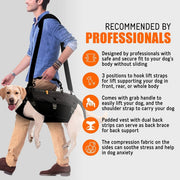 NeoAlly 5-in-1 Sturdy Dog Lift Harness Full Body Support - Pristine Pet Supply