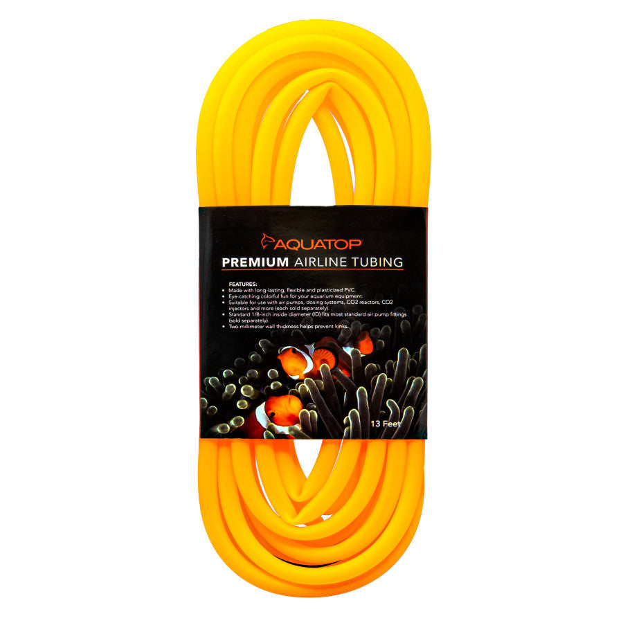 Aquatop Airline Tubing Neon Orange 13ft