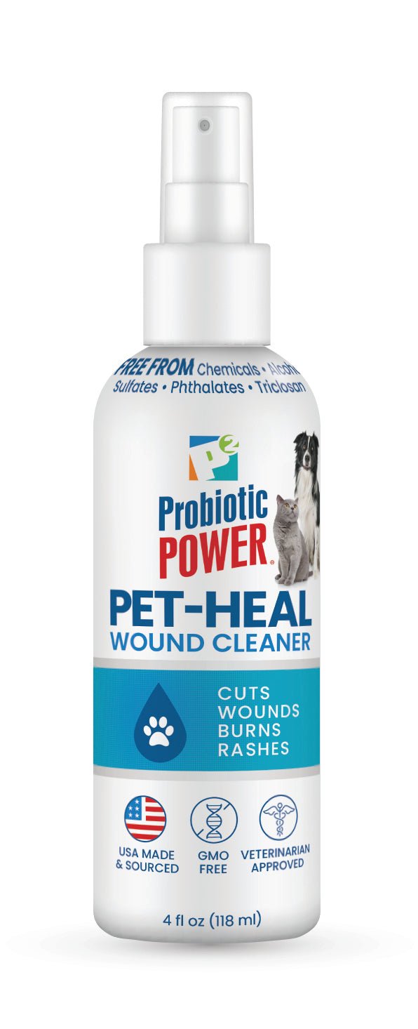 P2 Probiotic Power Pet-Heal Wound Cleaner for Dogs & Cats, 4 oz