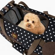 Pet Life '360° Vista View' Zippered Soft Folding Collapsible Durable Metal Framed Pet Dog Crate House Carrier