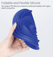 Pet Life 'Cirlicue' Shark Fin Shaped Modern Slow Feeding Pet Bowl