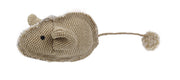 Pet Life 'Pompom Tailed' Durable Cat and Mouse Plush Cat Toy