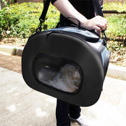 Pet Life 'Final Destination' Airline Approved 2-in-1 Tough-Shell Wheeled Collapsible Travel Fashion Pet Dog Carrier Crate