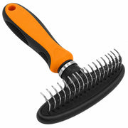 Pet Life Flex Series Undercoat Dematter Grooming Pet Rake