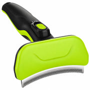 Pet Life 'Fur-Guard' Easy Self-Cleaning Grooming Deshedder Pet Comb
