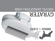 Pet Life 'Gyrater' Swivel Travel Grooming Dematting Pet Comb