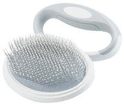 Pet Life 'Gyrater' Travel Swivel Pet Grooming Slicker Brush