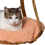 Pet Life 'Kittyhaus' Dual-Lounge Hanging Relaxing Kitty Cat Pillow Bed Hammock Lounger