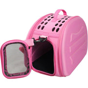 Pet Life 'Narrow Shelled' Lightweight Collapsible Military Grade Fashion Designer Travel Pet Dog Carrier Crate