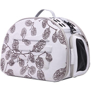 Pet Life 'Narrow Shelled' Lightweight Collapsible Military Grade Fashion Designer Travel Pet Dog Carrier Crate
