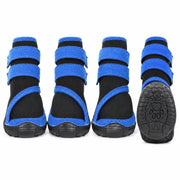 Pet Life 'Performance-Coned' Premium Stretch High Ankle Support Dog Shoes - Set Of 4