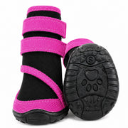 Pet Life 'Performance-Coned' Premium Stretch High Ankle Support Dog Shoes - Set Of 4