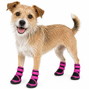 Pet Life 'Performance-Coned' Premium Stretch High Ankle Support Dog Shoes - Set Of 4
