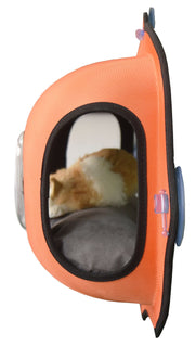 Pet Life Purr-view Suction Cup Cat Lounger & Bed
