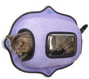 Pet Life Purr-view Suction Cup Cat Lounger & Bed