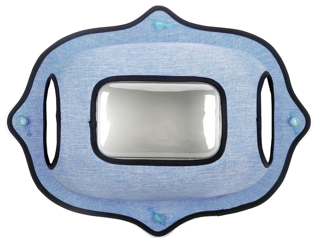 Pet Life Purr-view Suction Cup Cat Lounger & Bed