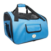 Pet Life 'Ultra-Lock' Collapsible Safety Travel Wire Folding Pet Dog Car Seat Car Seat Carrier crate