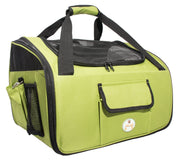 Pet Life 'Ultra-Lock' Collapsible Safety Travel Wire Folding Pet Dog Car Seat Car Seat Carrier crate