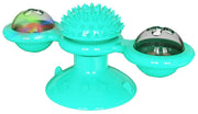 Pet Life 'Windmill' Rotating Suction Cup Spinning Cat Toy