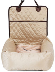 Pet Life Pawtrol Convertible Car Seat & Travel Dog Bed