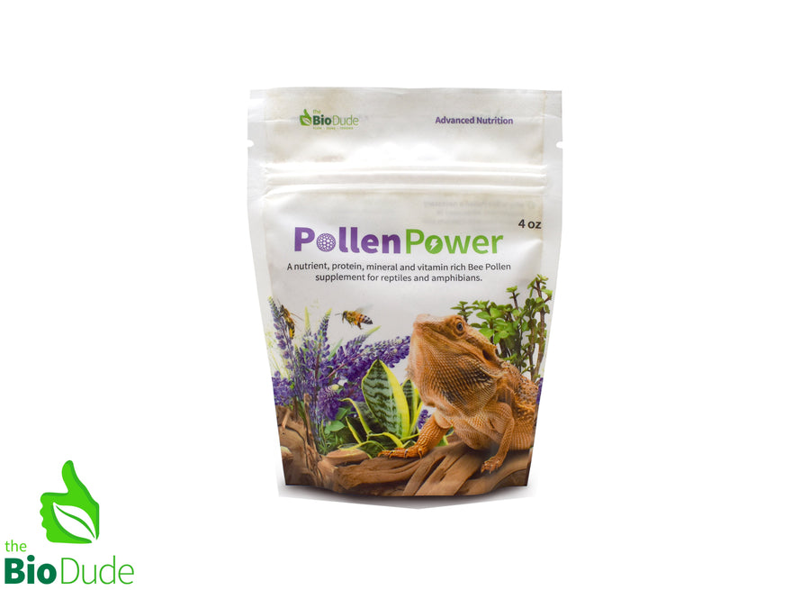 The Bio Dude Pollen Power Reptile Food Supplement