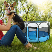 Portable Foldable Pet Playpen For Dogs Cats Other Pets - Pristine Pet Supply