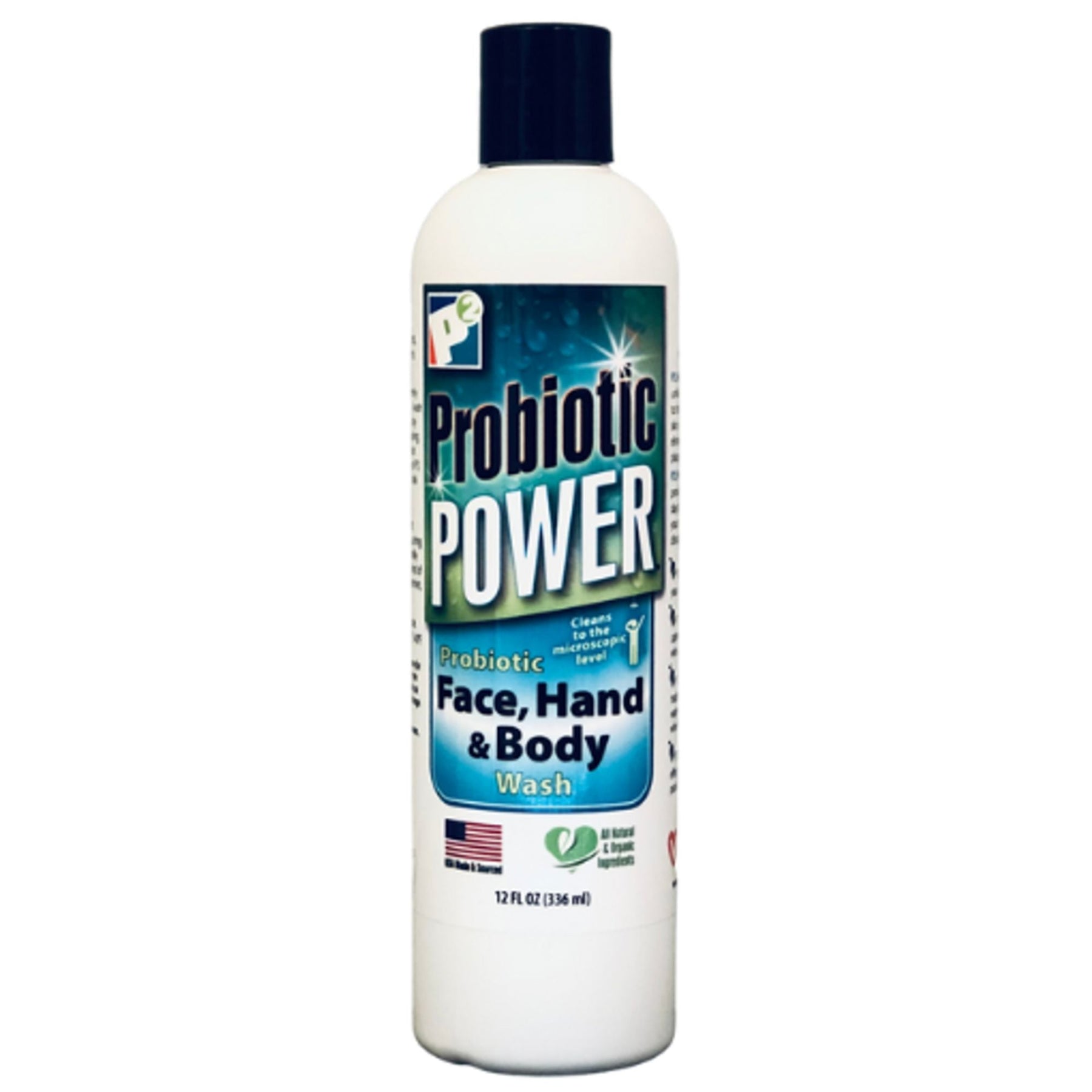 P2 Probiotic Power Body Wash, 12 oz