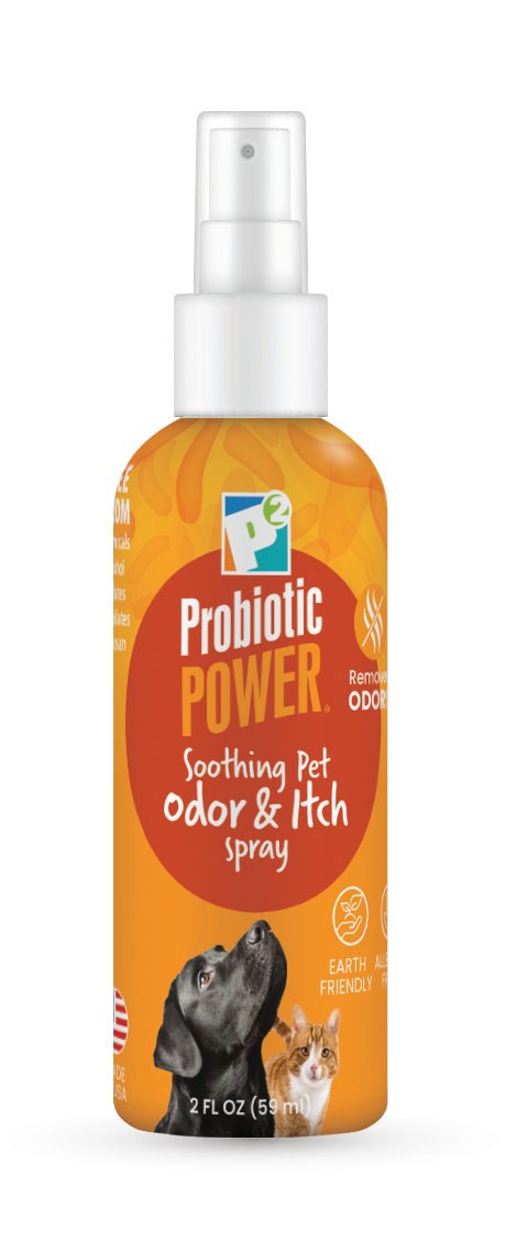 P2 Probiotic Power Pet Odor & Itch Spray and Refills