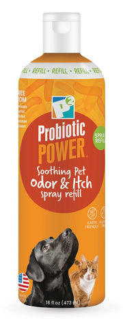 P2 Probiotic Power Pet Odor & Itch Spray and Refills