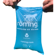 bio-based dog poop bags + bamboo dispenser - Pristine Pet Supply