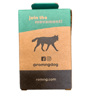 compostable plant-based dog poop bags + bamboo dispenser - Pristine Pet Supply