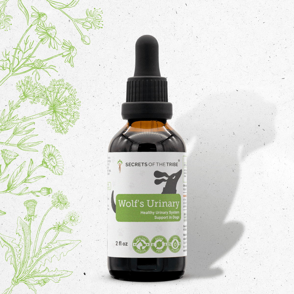 Secrets Of The Tribe Wolf's Urinary Support Herbal Blend for Dogs