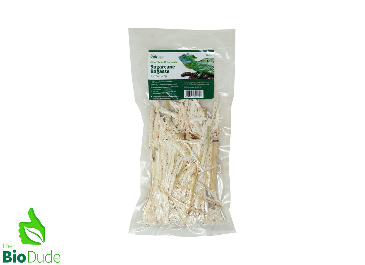 The Bio Dude Reptile Decor – Colombian Sugarcane Bagasse Mulch