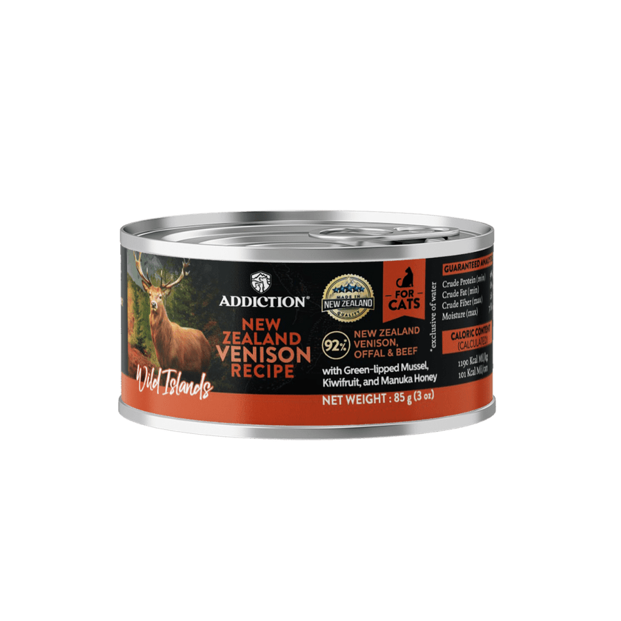 Wild Islands New Zealand Venison Recipe Premium Grain-free Canned Cat Food 85g