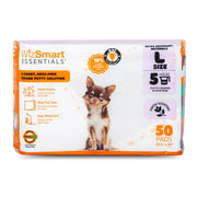 WizSmart Essentials Pads, Large, 50 count, Fresh Scented